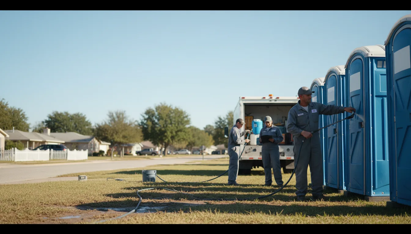 Long-Term Portable Toilet Rental in Helenville, WI near me